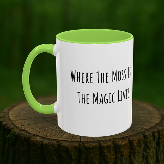 Moss Magic Mug | Where the Moss Is, the Magic Lives