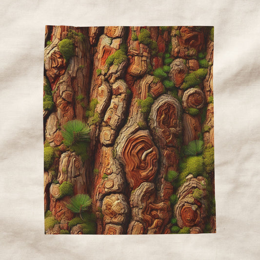 "The Golden Grove" Blanket | The Forest Line – Cozy, Soft & Inspired by Nature