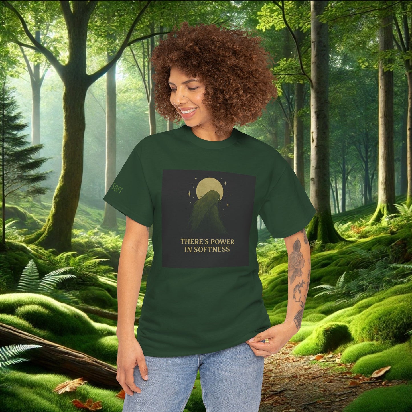 There’s Power in Softness | Moonlit Cryptid Tee