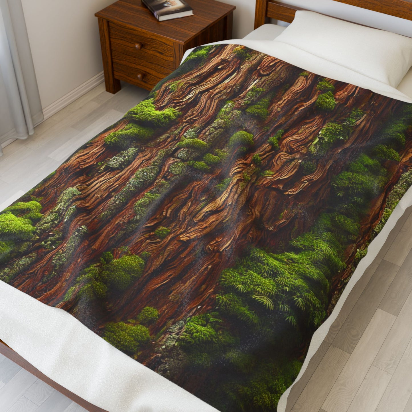 "The Cedar Sanctuary" Blanket | The Forest Line – Cozy, Soft & Inspired by Nature