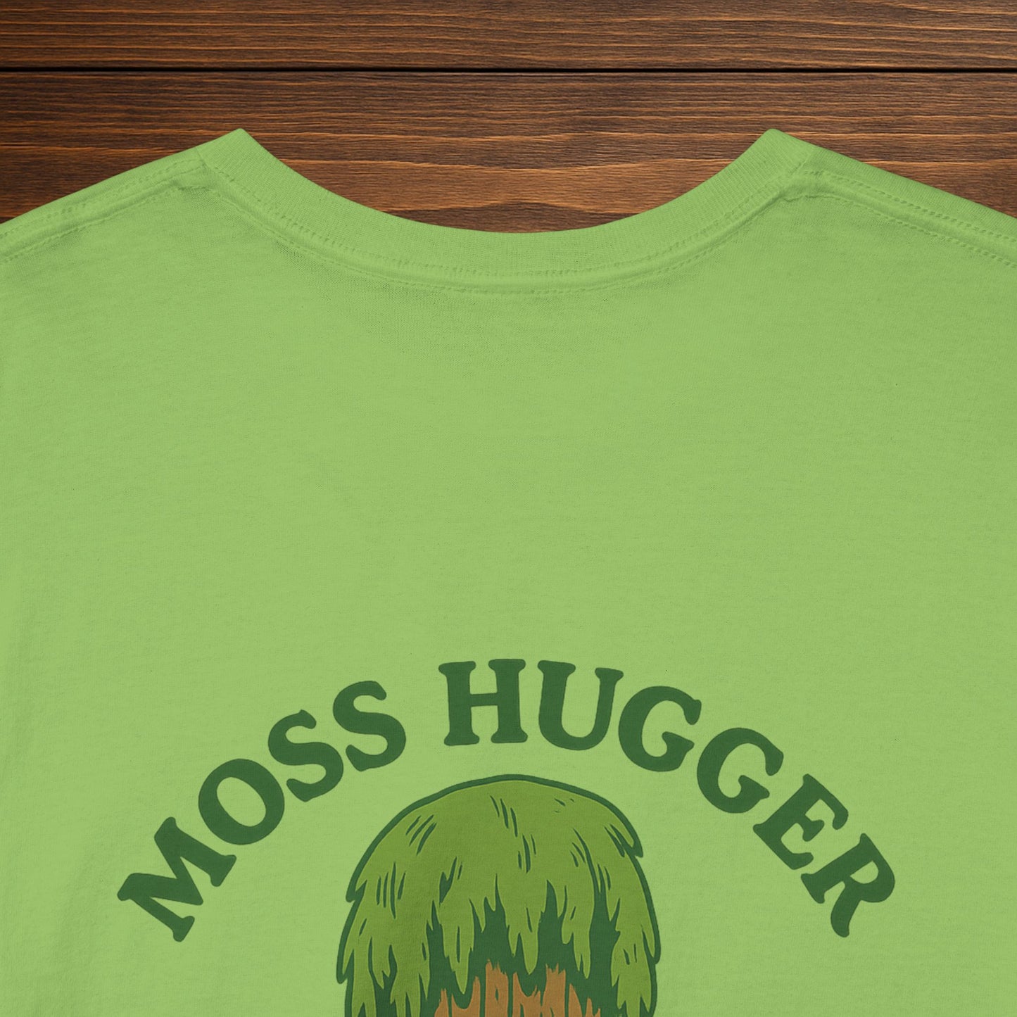 Moss Hugger Tee | Treehugger Back Graphic