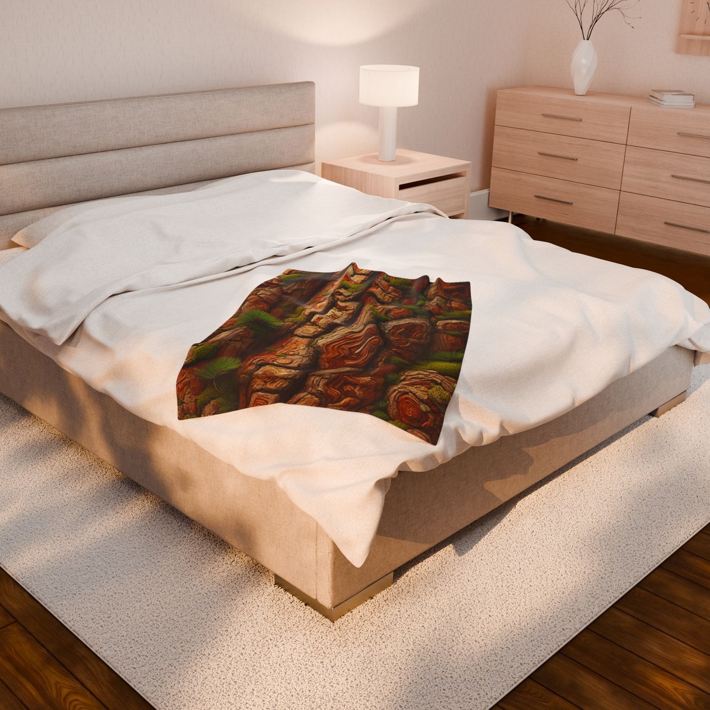 "The Golden Grove" Blanket | The Forest Line – Cozy, Soft & Inspired by Nature