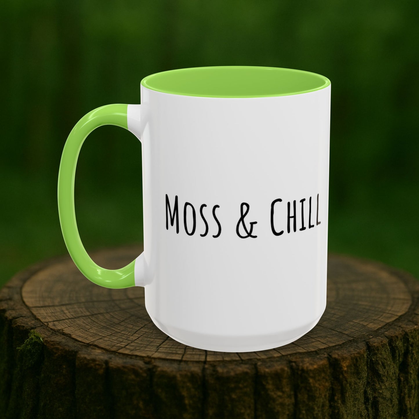 Moss & Chill Mug | Sip, Relax & Stay Cozy