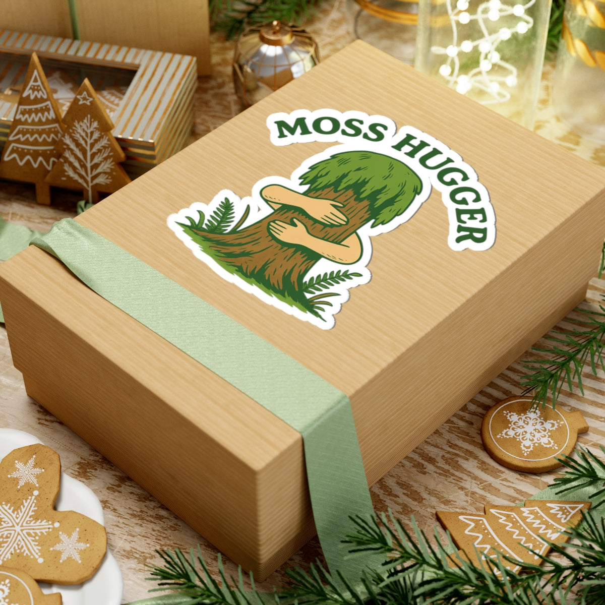 Moss Hugger | Vinyl Sticker