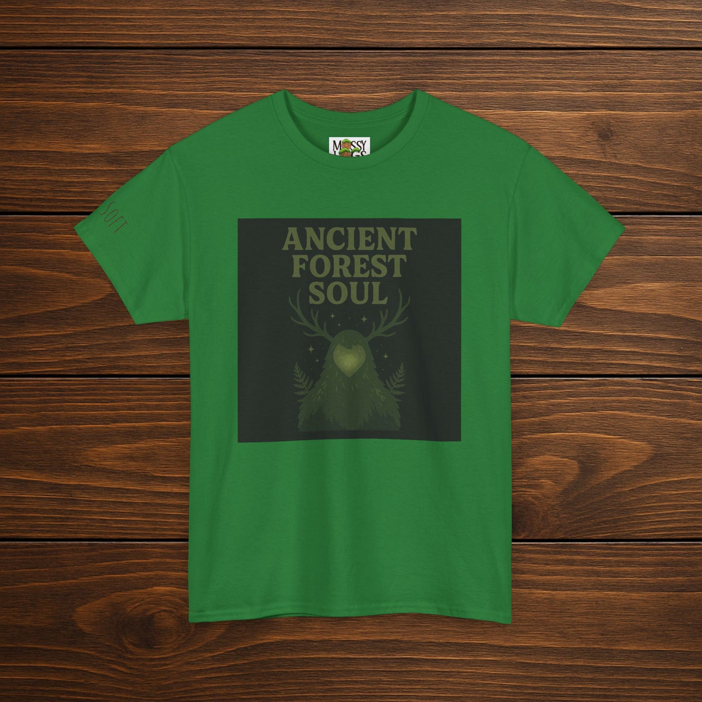 Ancient Forest Soul | Mossy Cryptid Tee
