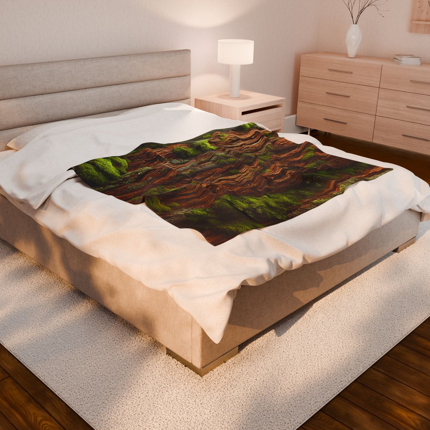 "The Cedar Sanctuary" Blanket | The Forest Line – Cozy, Soft & Inspired by Nature