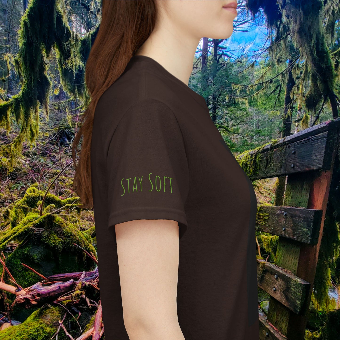 Ancient Forest Soul | Mossy Cryptid Tee