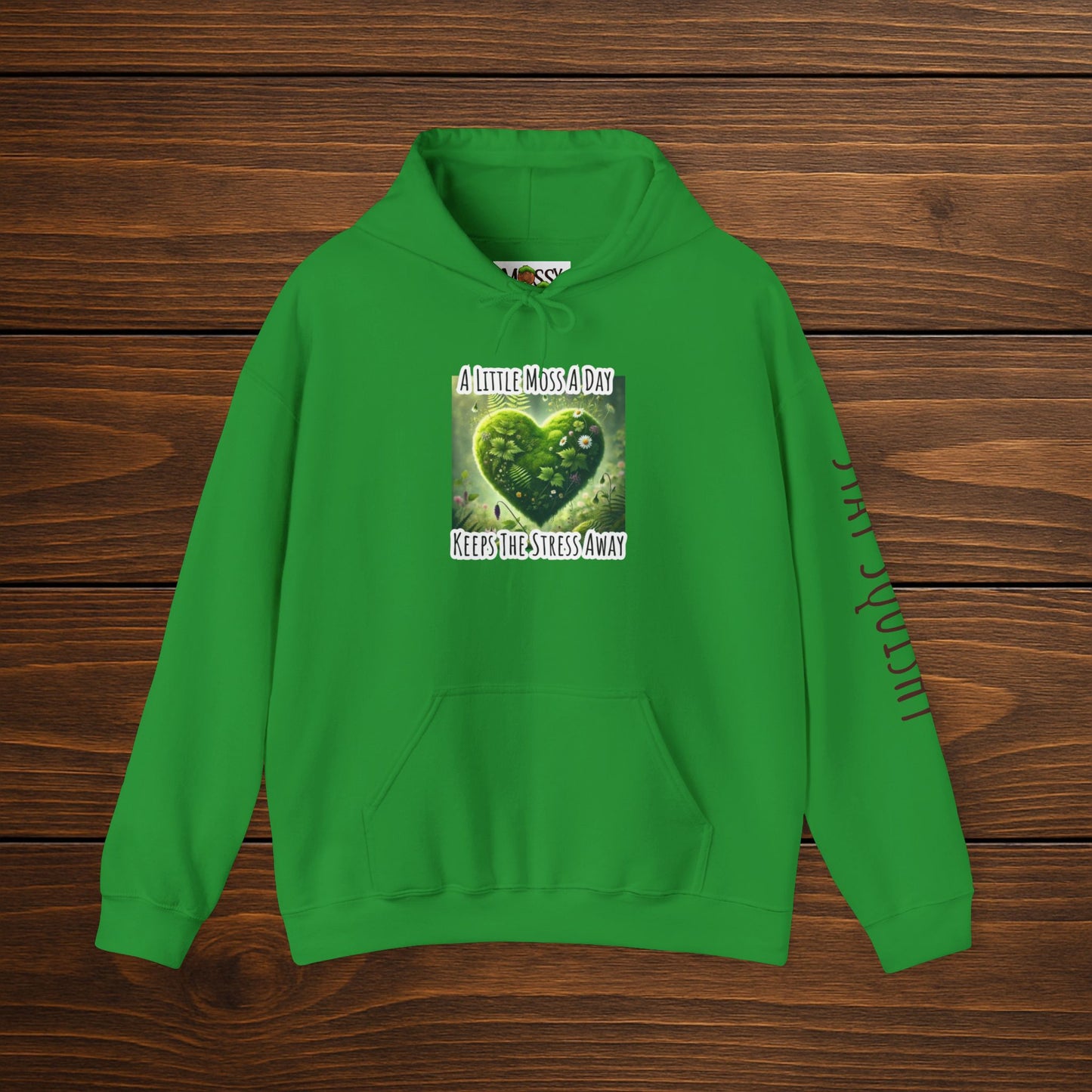 "Moss Therapy" Hoodie | Cozy Comfort for a Calm Mind