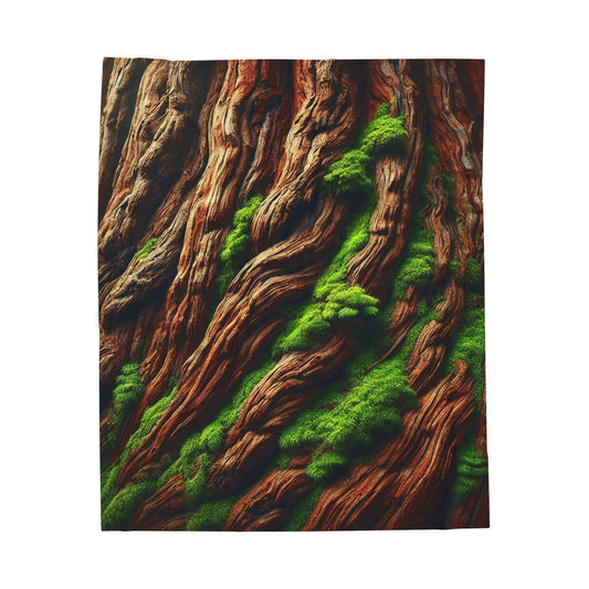 "The Titan’s Rest" Blanket | The Forest Line – Soft, Cozy & Inspired by Sequoias
