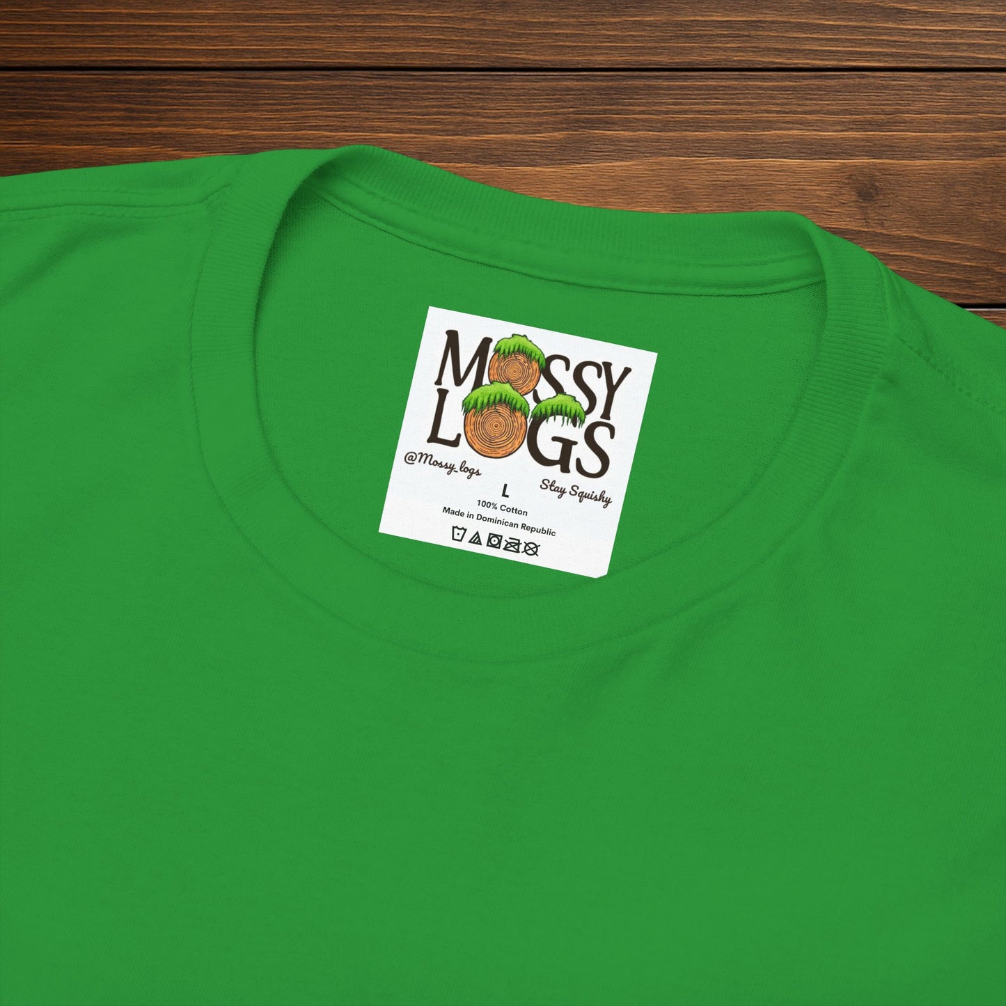 Moss Hugger Tee | Treehugger Back Graphic