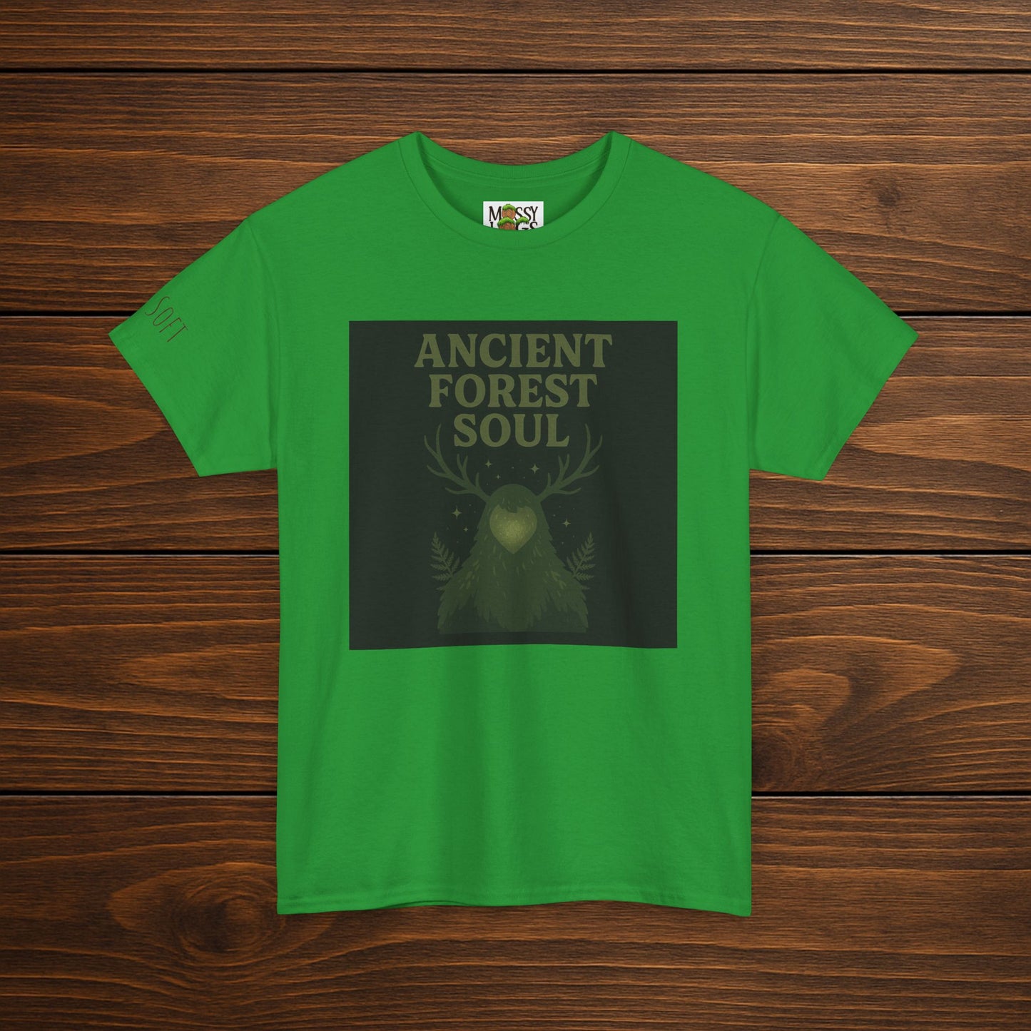 Ancient Forest Soul | Mossy Cryptid Tee