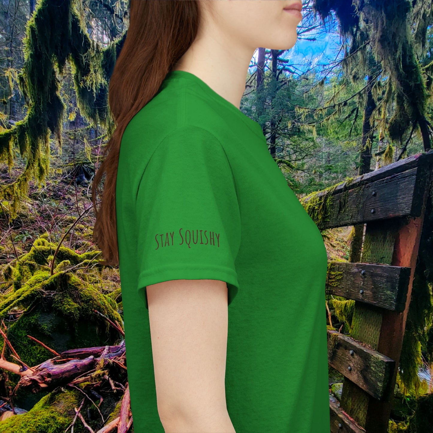 "Find Me Where the Moss Is" Tee | Nature-Lover'z Cozy T-Shirt