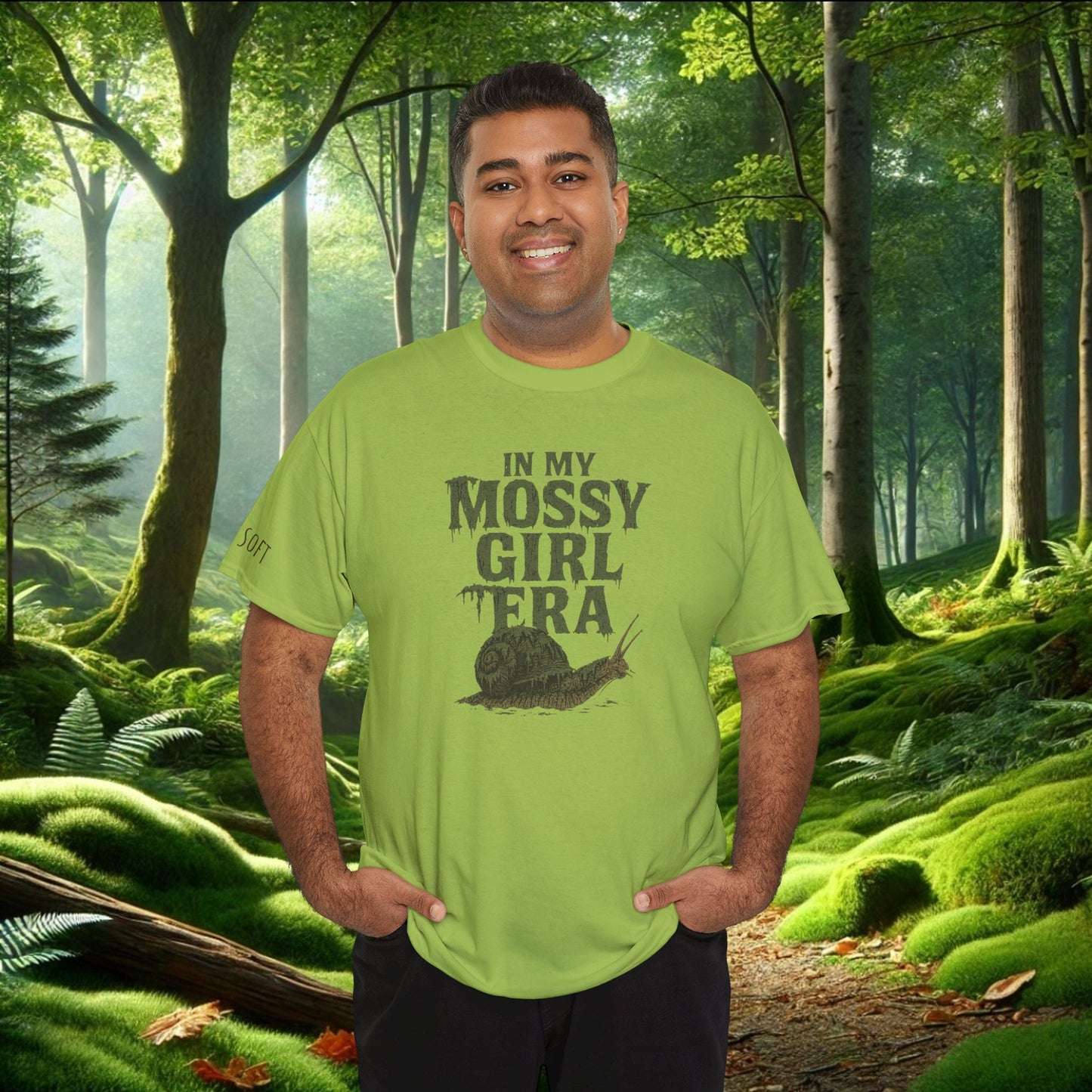 In My Mossy Girl Era Tee | Snail Energy Edition