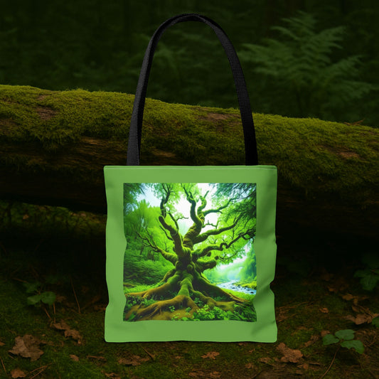 Find Me Where the Moss Is Green Tote