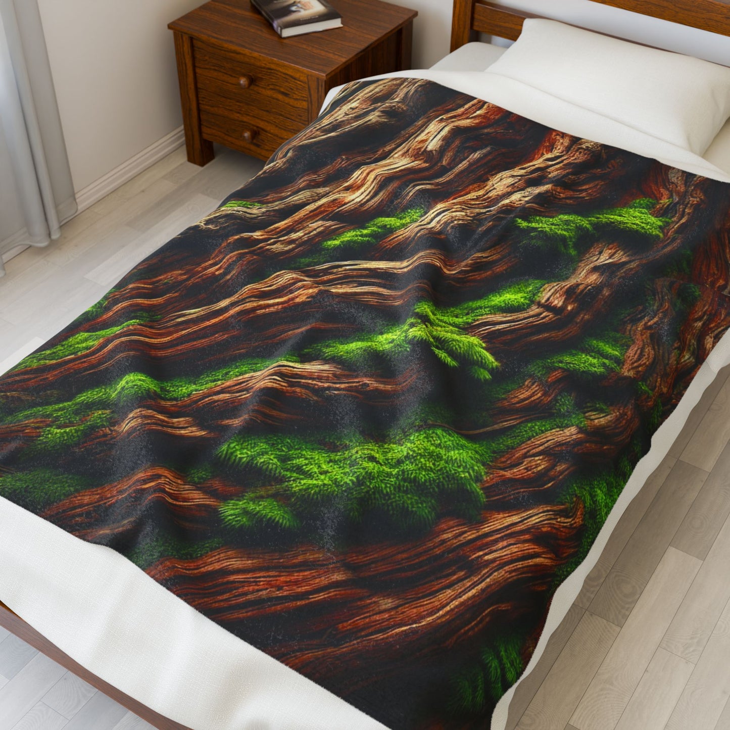 "The Titan’s Rest" Blanket | The Forest Line – Soft, Cozy & Inspired by Sequoias