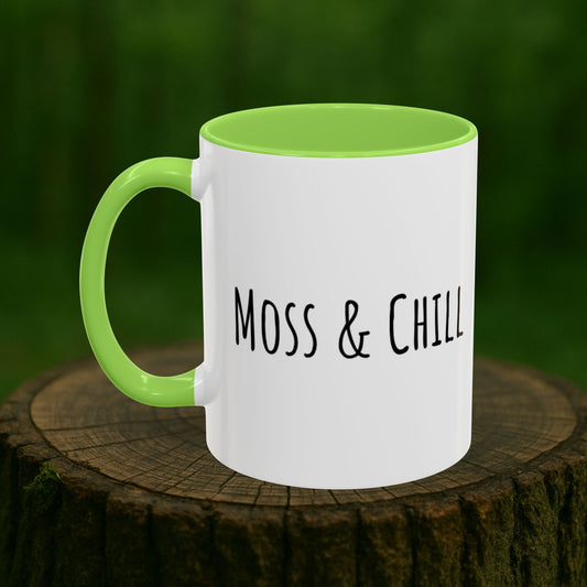 Moss & Chill Mug | Sip, Relax & Stay Cozy