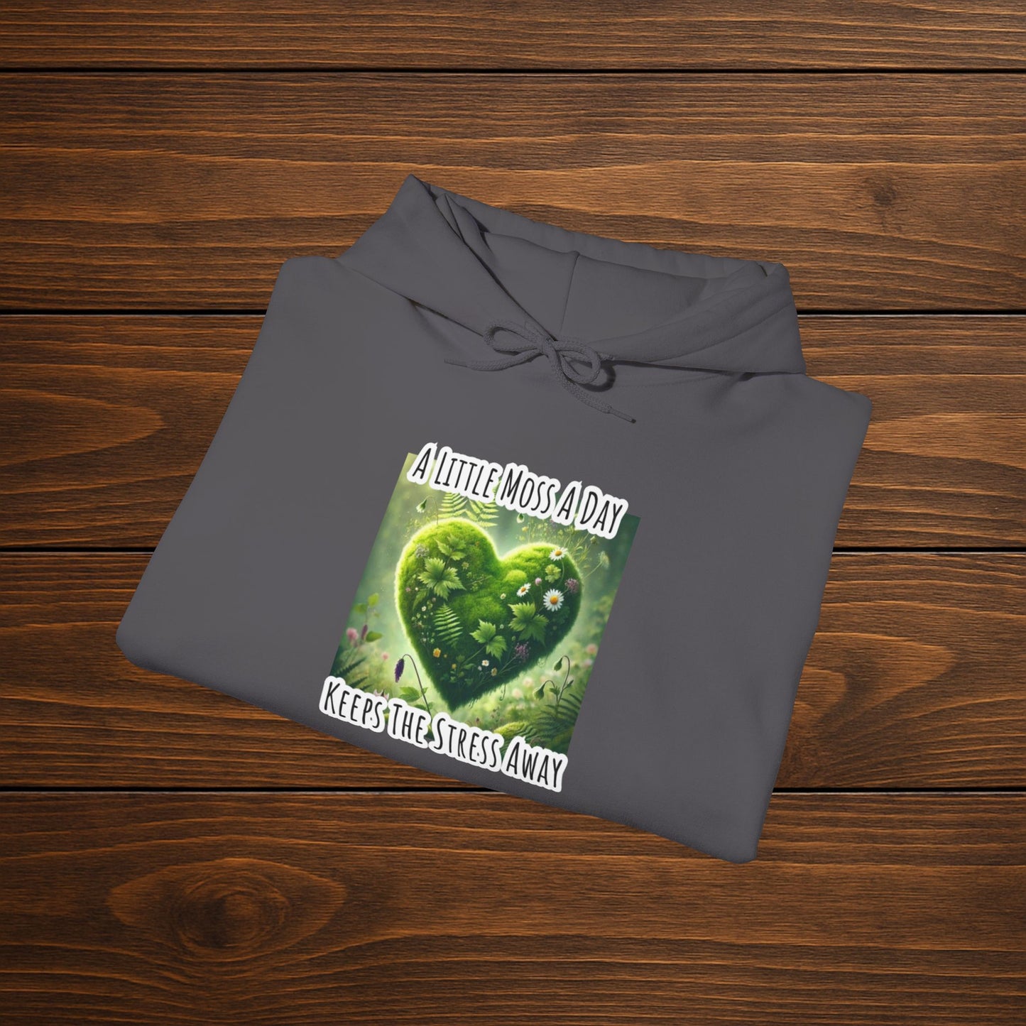 "Moss Therapy" Hoodie | Cozy Comfort for a Calm Mind