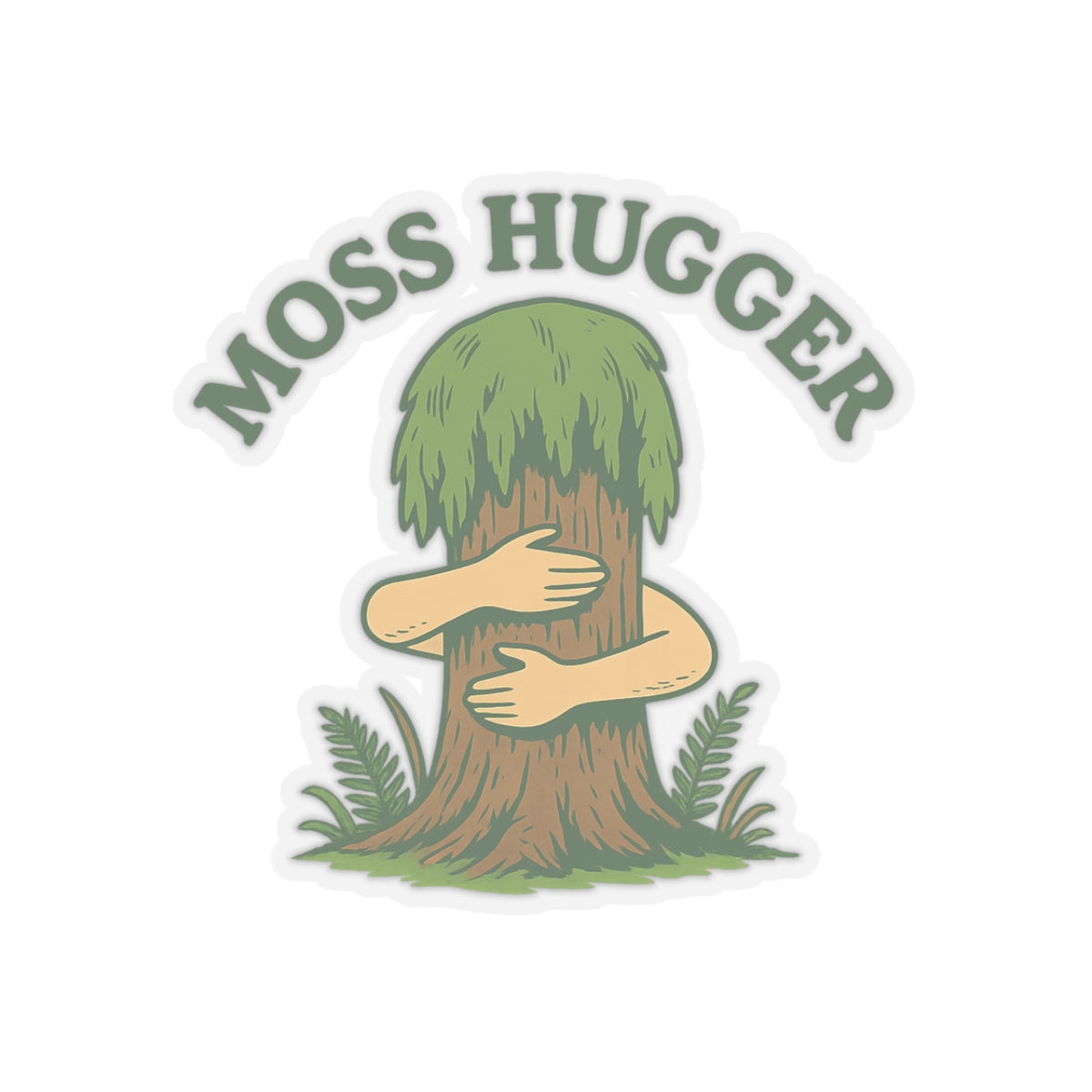 Moss Hugger | Vinyl Sticker