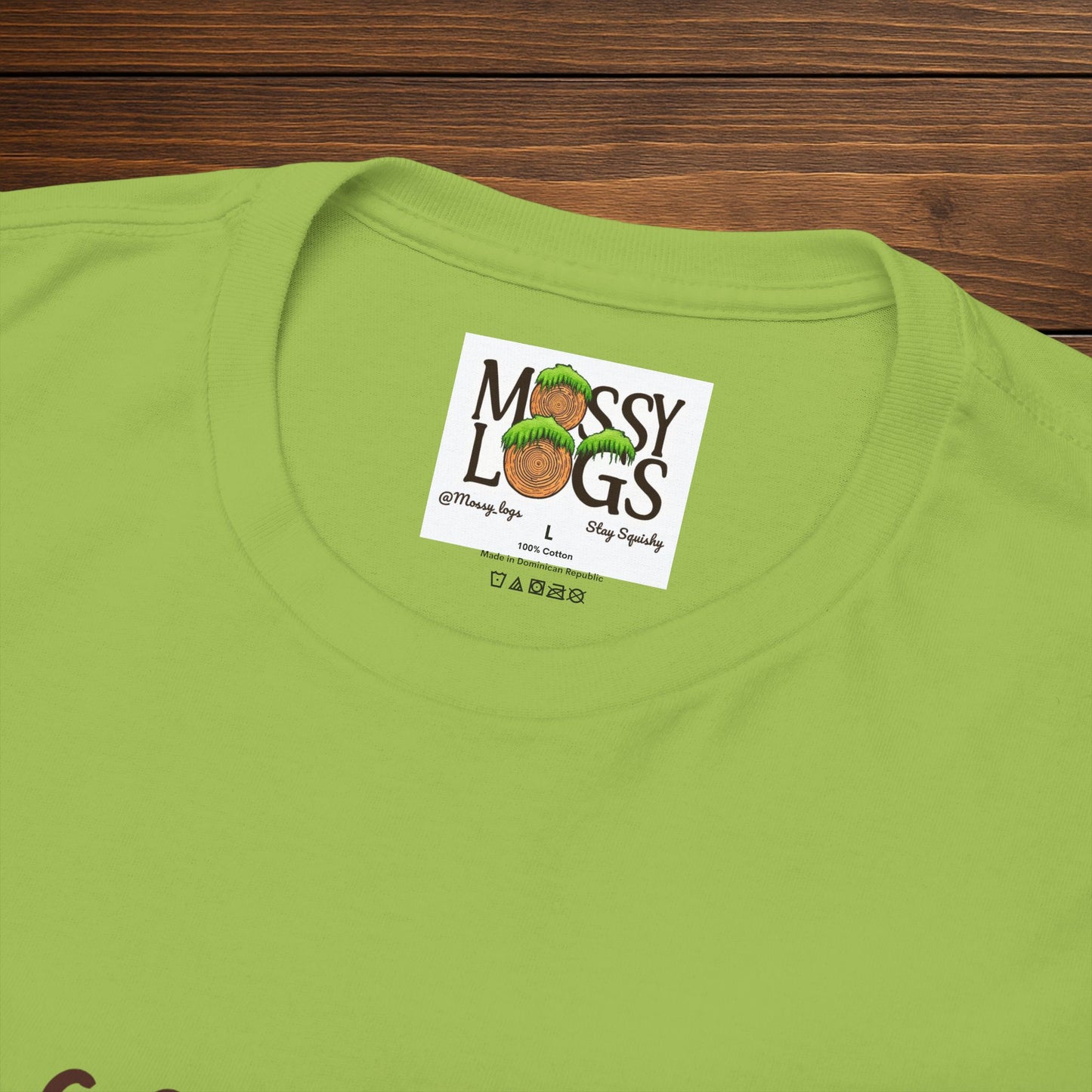 "Moss > Stress" Tee | Choose Calm, Stay Squishy