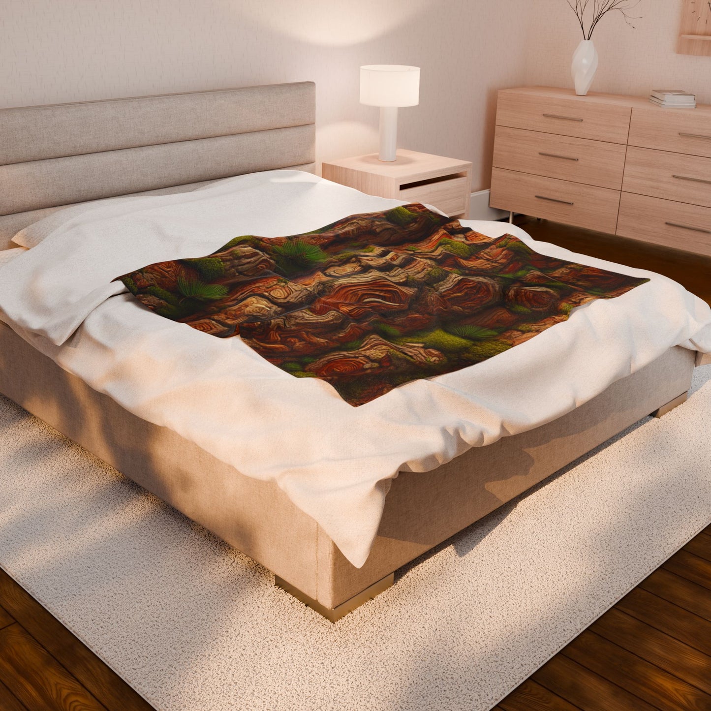 "The Golden Grove" Blanket | The Forest Line – Cozy, Soft & Inspired by Nature