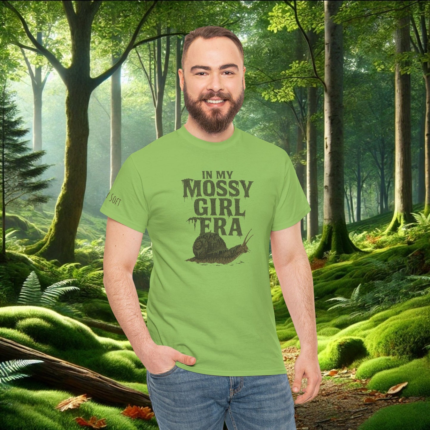 In My Mossy Girl Era Tee | Snail Energy Edition