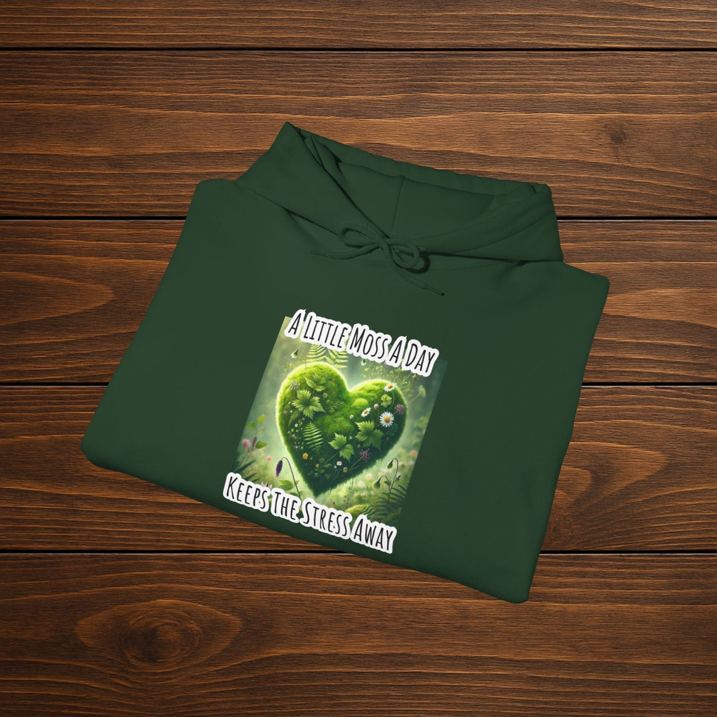 "Moss Therapy" Hoodie | Cozy Comfort for a Calm Mind