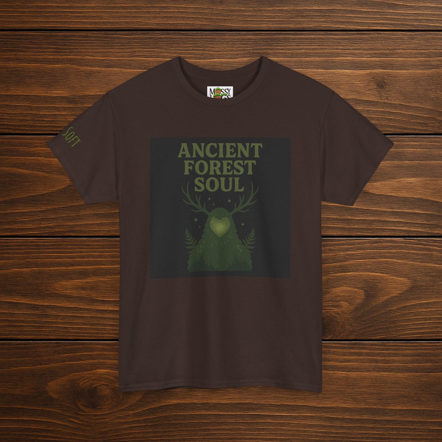 Ancient Forest Soul | Mossy Cryptid Tee