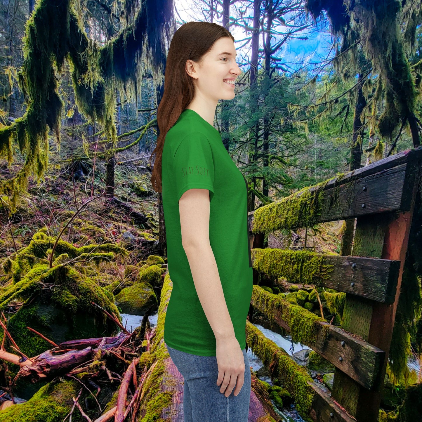 Ancient Forest Soul | Mossy Cryptid Tee