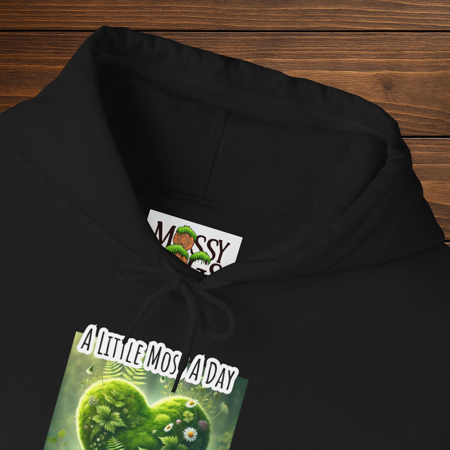 "Moss Therapy" Hoodie | Cozy Comfort for a Calm Mind