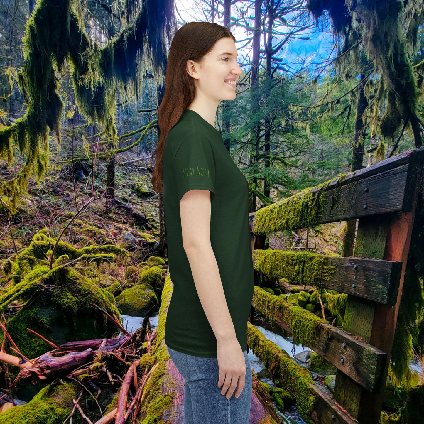 Ancient Forest Soul | Mossy Cryptid Tee
