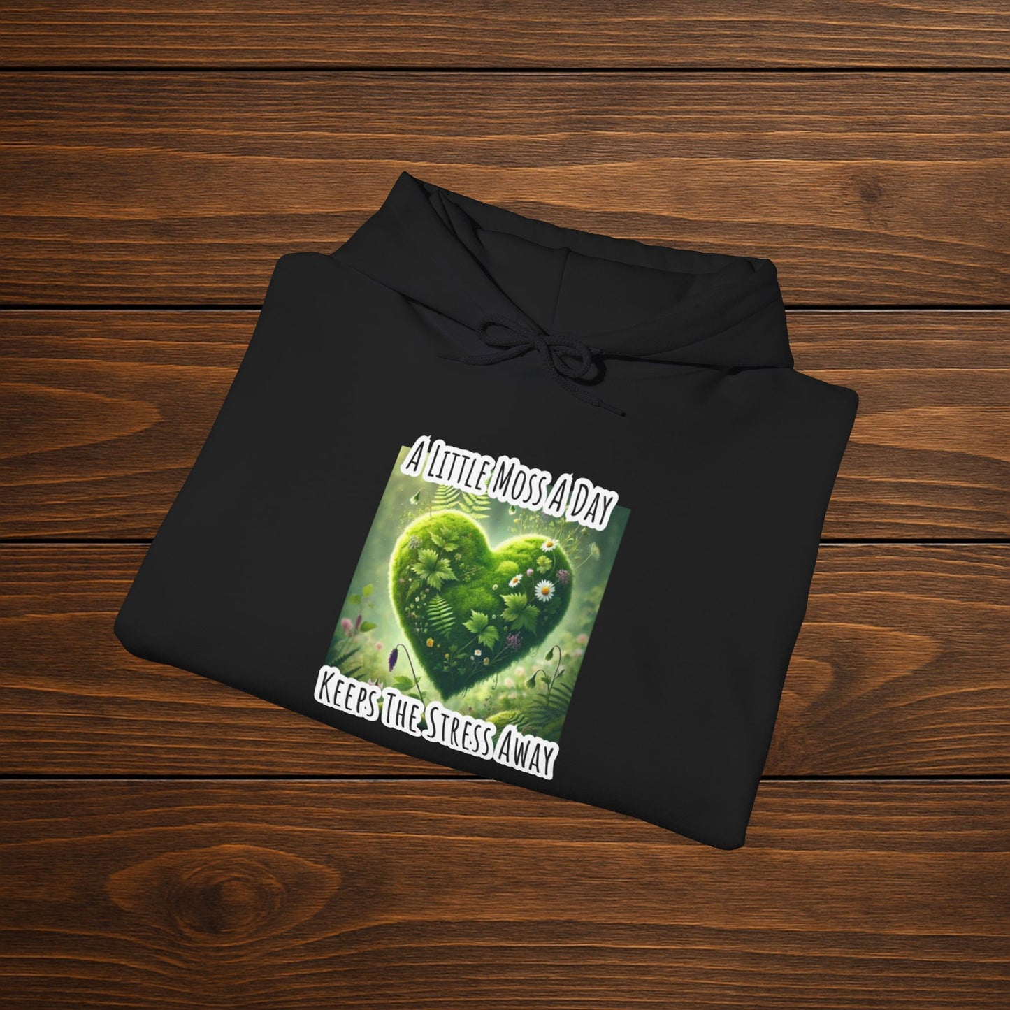 "Moss Therapy" Hoodie | Cozy Comfort for a Calm Mind