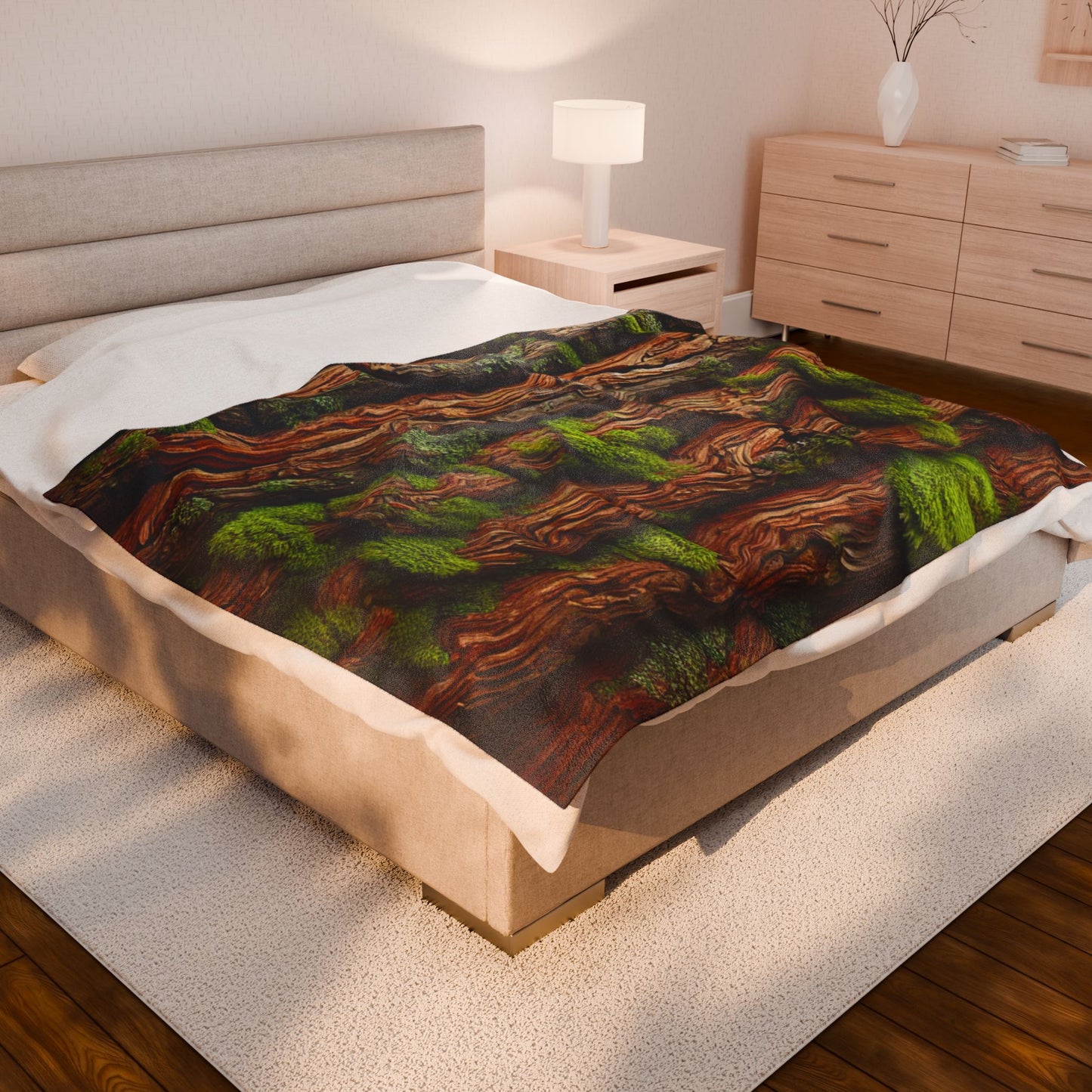"The Evergreen Embrace" Blanket | The Forest Line – Soft, Cozy & Nature-Inspired