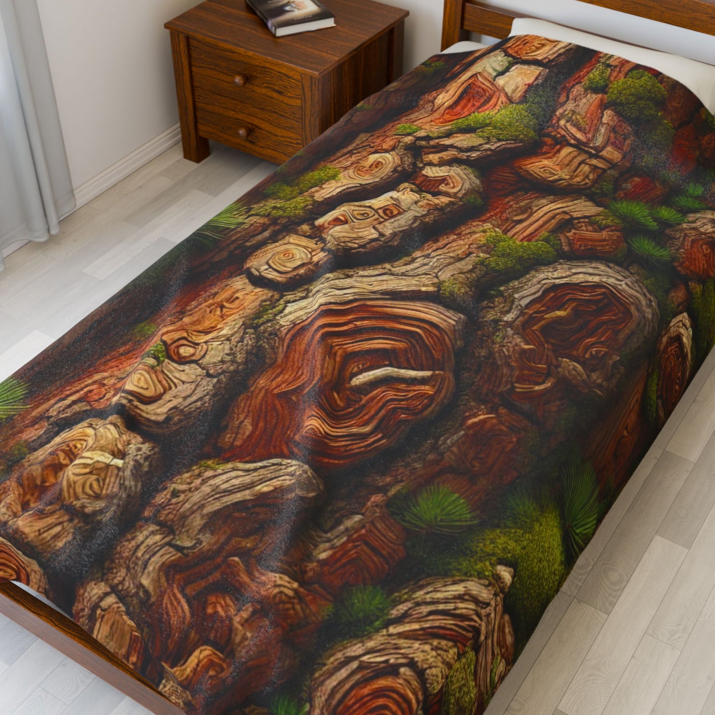 "The Golden Grove" Blanket | The Forest Line – Cozy, Soft & Inspired by Nature