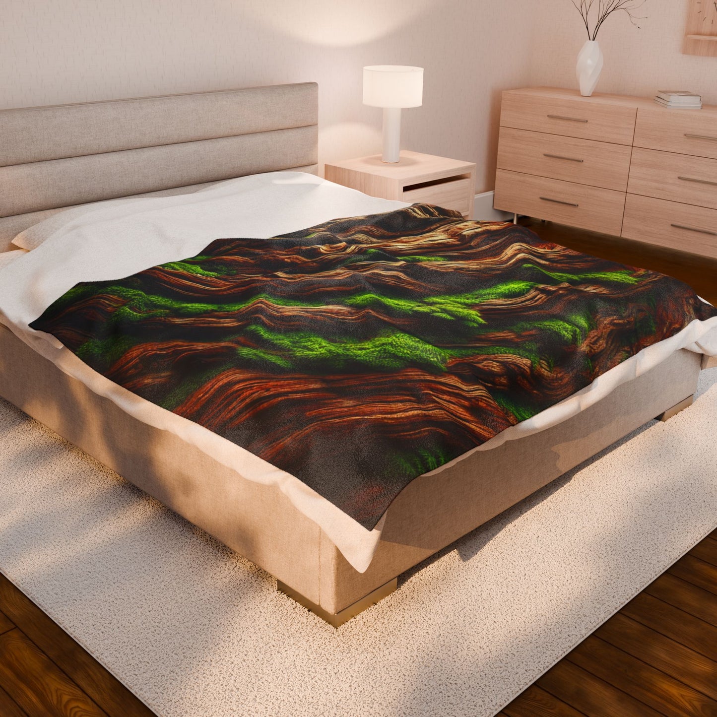 "The Titan’s Rest" Blanket | The Forest Line – Soft, Cozy & Inspired by Sequoias