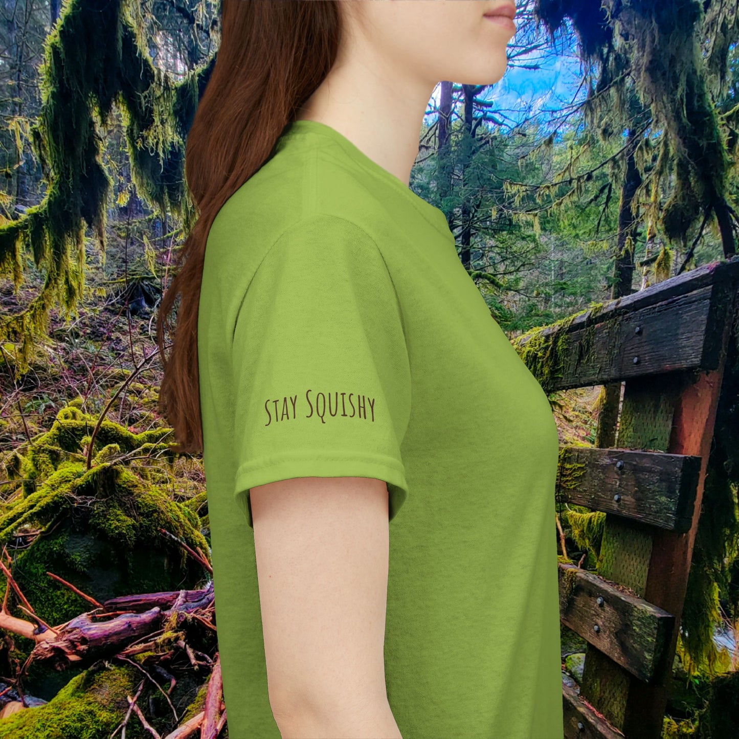"Find Me Where the Moss Is" Tee | Nature-Lover'z Cozy T-Shirt