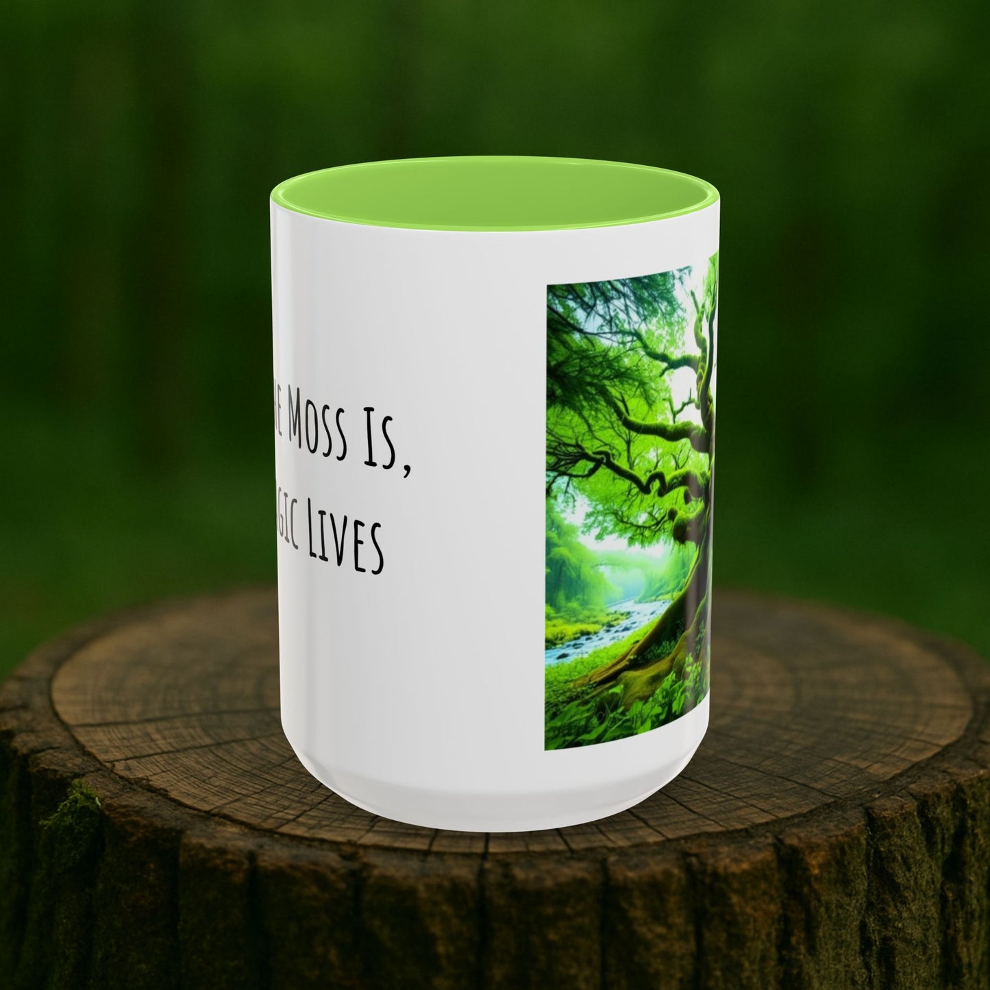 Moss Magic Mug | Where the Moss Is, the Magic Lives