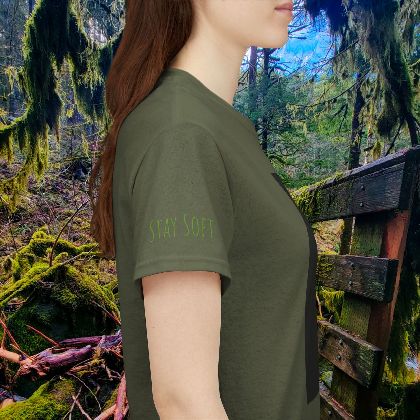 Ancient Forest Soul | Mossy Cryptid Tee