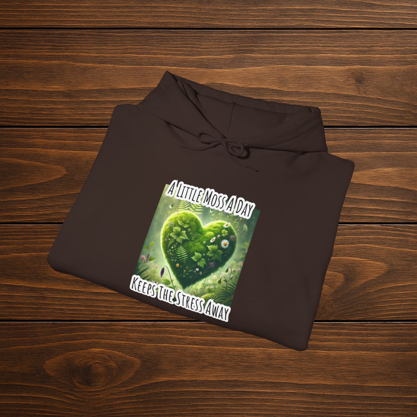 "Moss Therapy" Hoodie | Cozy Comfort for a Calm Mind