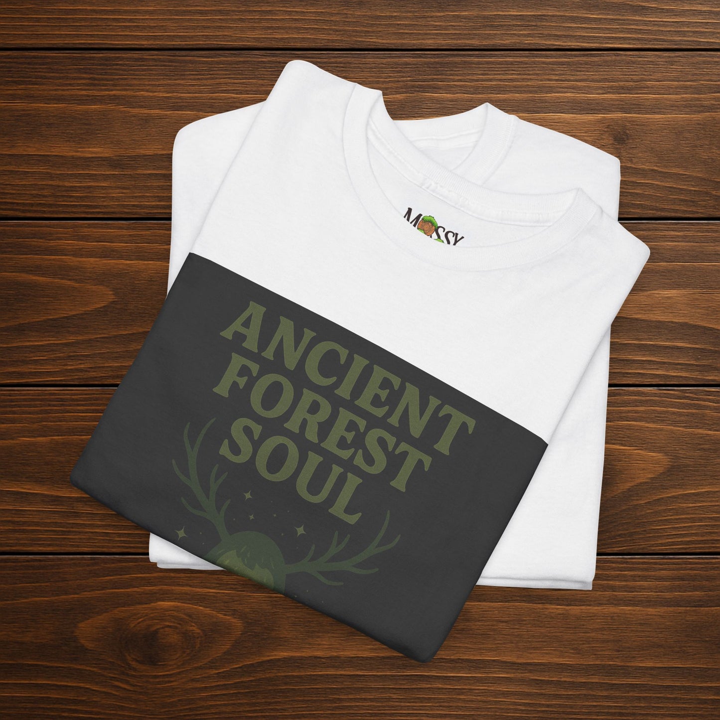 Ancient Forest Soul | Mossy Cryptid Tee