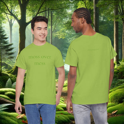 Moss Over Mess Tee | Forestcore Graphic T-Shirt