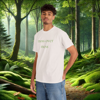 Moss Over Mess Tee | Forestcore Graphic T-Shirt