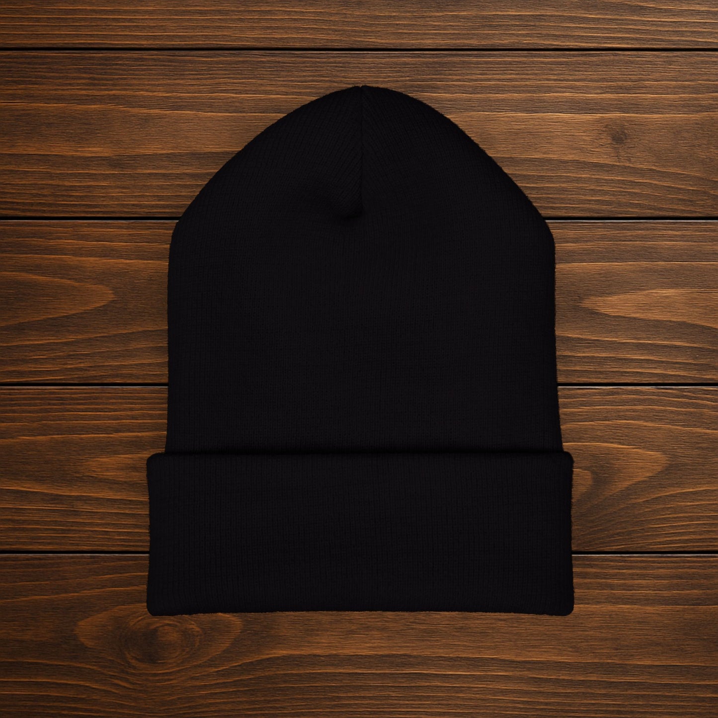 "Moss > Stress" Embroidered Beanie | Stay Warm, Stay Grounded