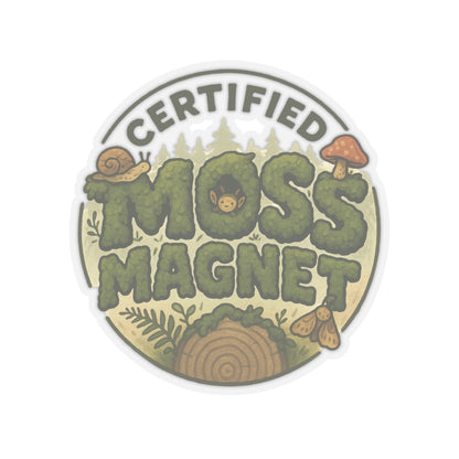 Certified Moss Magnet | Vinyl Sticker