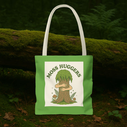 Moss Huggers Unite Tote | Treehugger Graphic