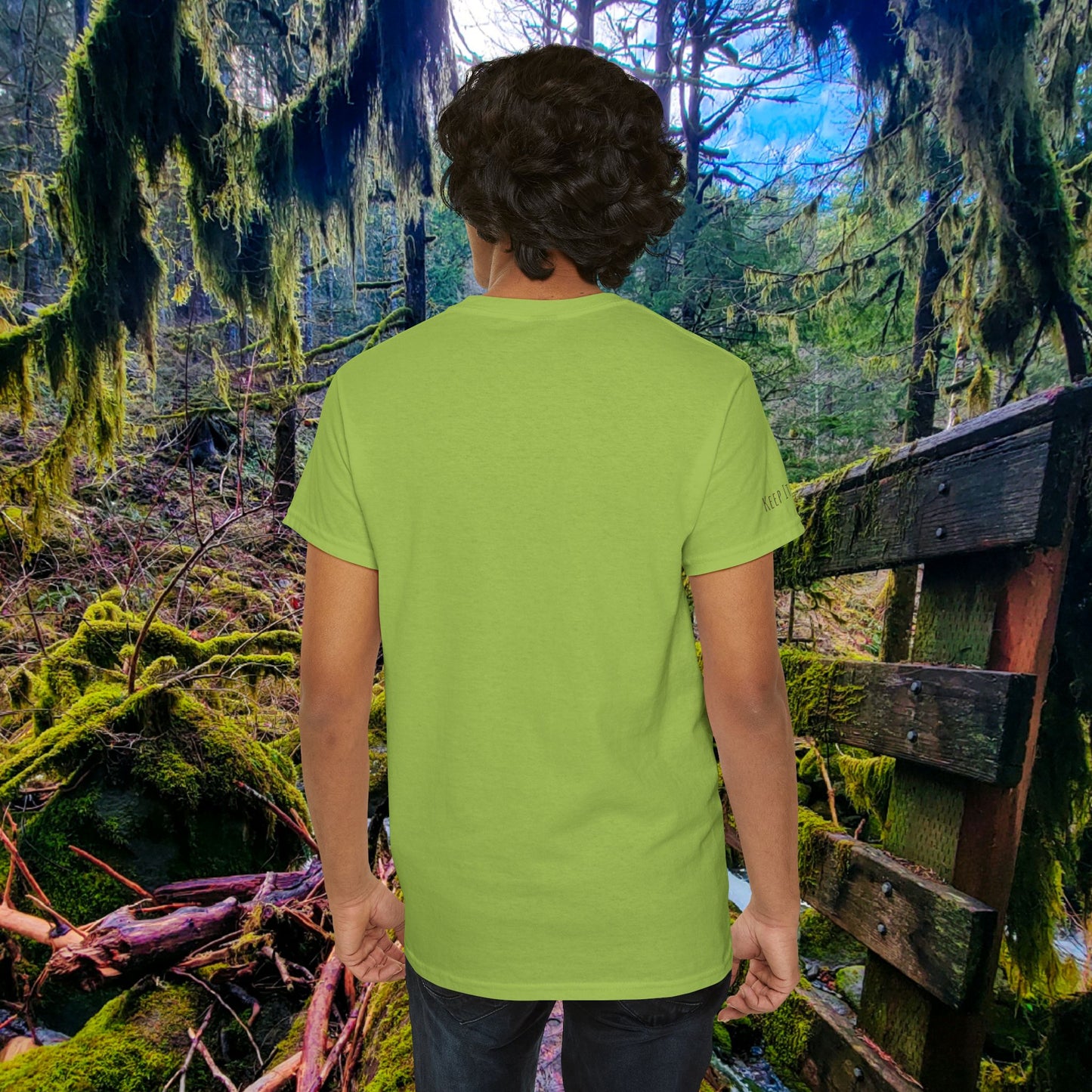 "Moss Therapy" Graphic Tee | Find Calm in the Wild