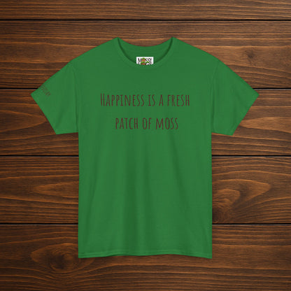"Happiness Is a Fresh Patch of Moss" Tee | Soft, Cozy, & Squishy