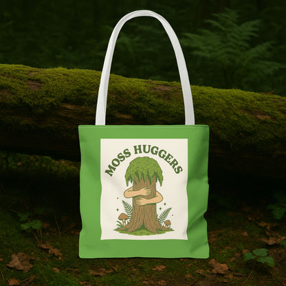 Moss Huggers Unite Tote | Treehugger Graphic