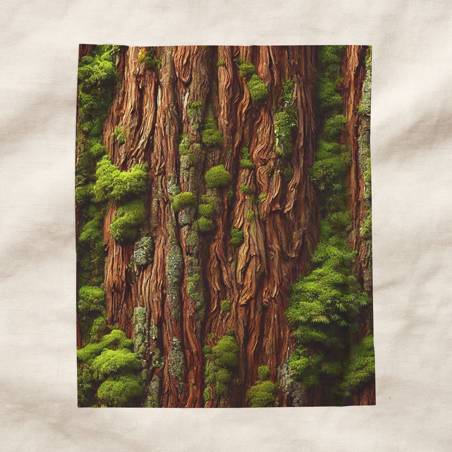"The Cedar Sanctuary" Blanket | The Forest Line – Cozy, Soft & Inspired by Nature