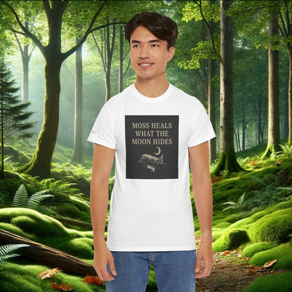 Moss Heals What the Moon Hides Tee | Forestcore Shirt