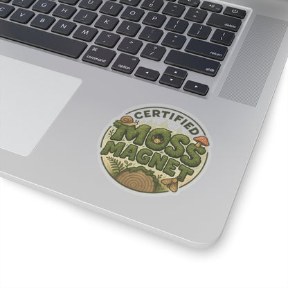 Certified Moss Magnet | Vinyl Sticker